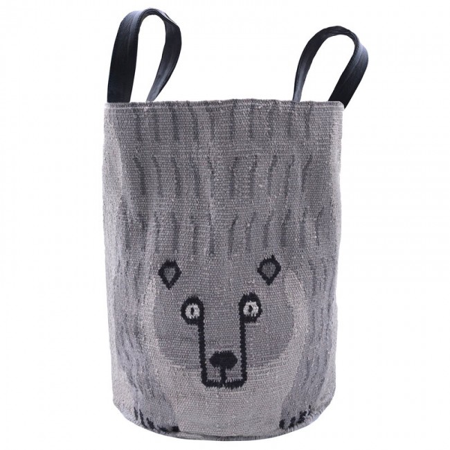 MUMs Bear basket 라이트 그레이 MMS25-35X45-LGR