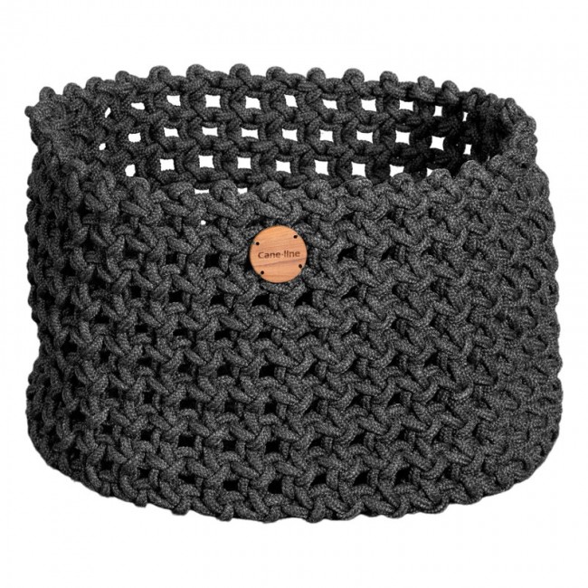 CANE-LINE 케인 라인 소프트 Rope basket 라지 다크그레이 CL5136RODG