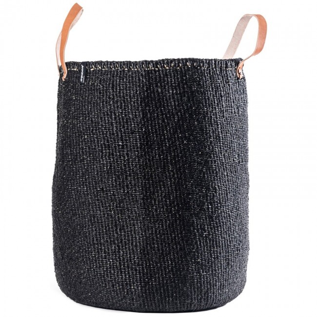 Mifuko Kiondo basket with handles XL 블랙 MF1611S