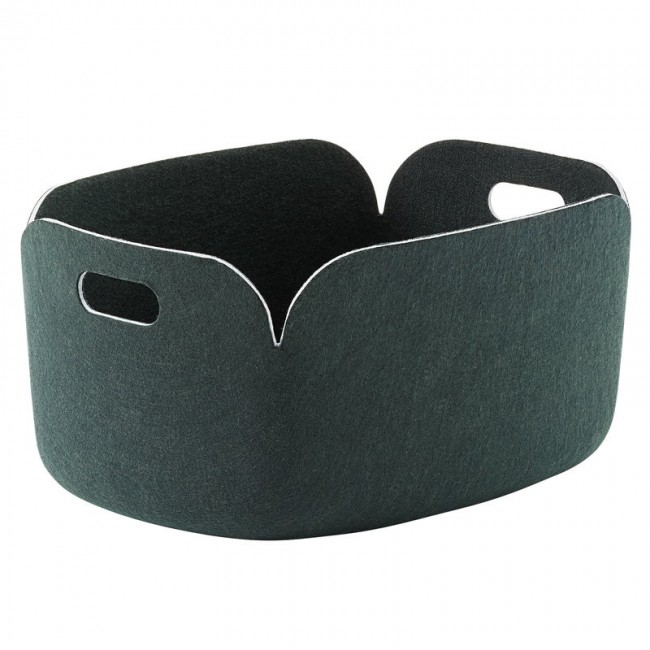 MUUTO 무토 Restore storage basket 다크그린 MU07027
