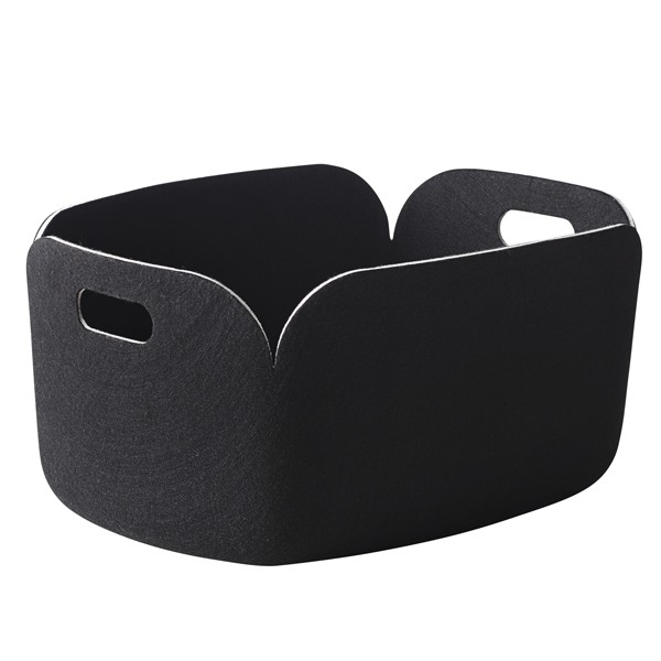 MUUTO 무토 Restore storage basket 블랙 MU7008