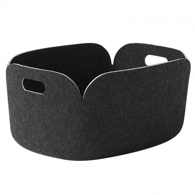 MUUTO 무토 Restore storage basket 블랙 melange MU07005