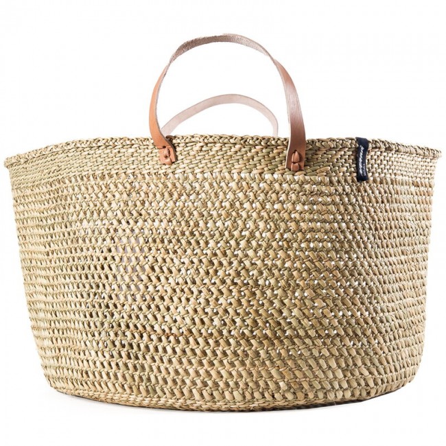 Mifuko I링A basket with handles XXL 네츄럴 MF77100S