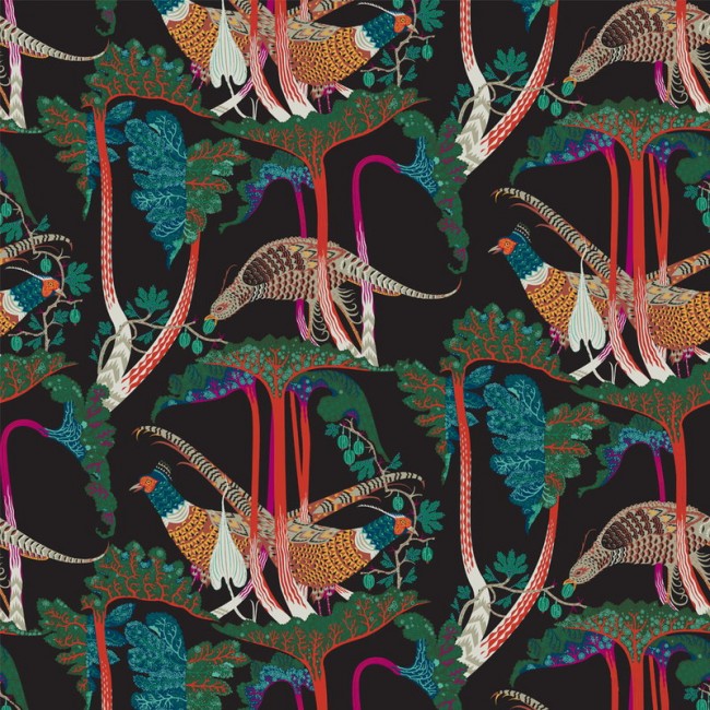 Klaus Haapaniemi Pheasants wallpaper matt coated KH15123