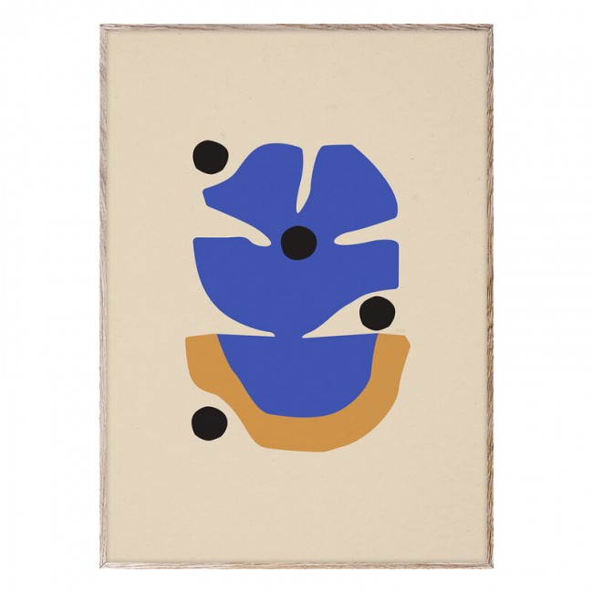PAPER COLLECTIVE 페이퍼콜렉티브 Flor Azul poster PC18045