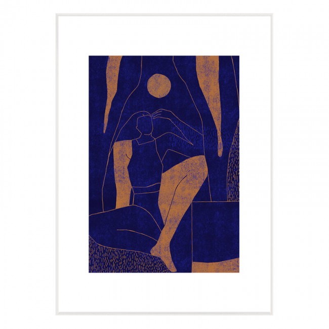 PAPER COLLECTIVE 페이퍼콜렉티브 Mujer y Calor 01 poster PC17039