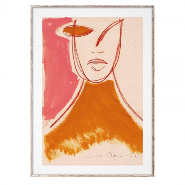 PAPER COLLECTIVE 페이퍼콜렉티브 핑크 Portrait poster PC15063