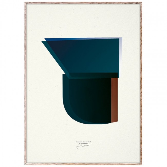 PAPER COLLECTIVE 페이퍼콜렉티브 Sketchbook Abstracts 03 poster PC13013