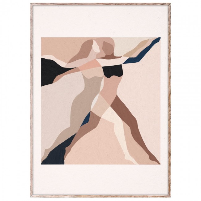 PAPER COLLECTIVE 페이퍼콜렉티브 Two Dancers poster PC16051