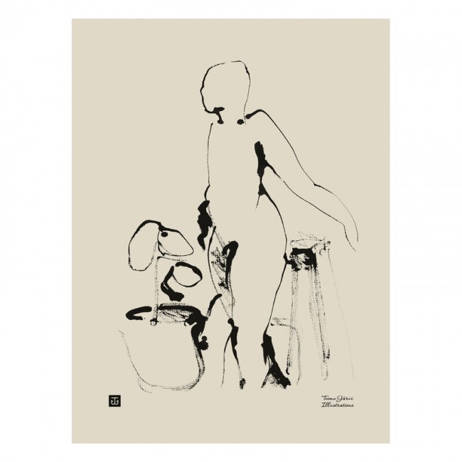 TEEMU JARVI ILLUSTRATIONS TE에뮤 Growth poster 30 x 40 cm TJ6430065512851
