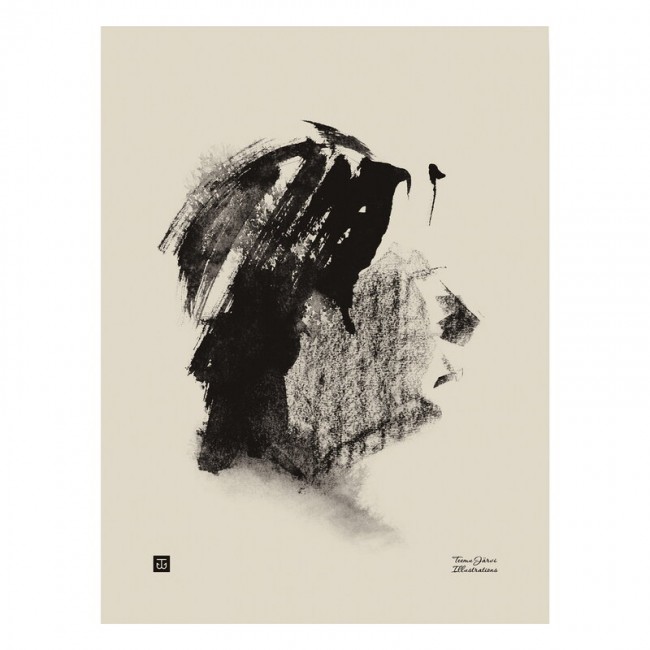 TEEMU JARVI ILLUSTRATIONS TE에뮤 Calm poster 30 x 40 cm TJ6430065512844