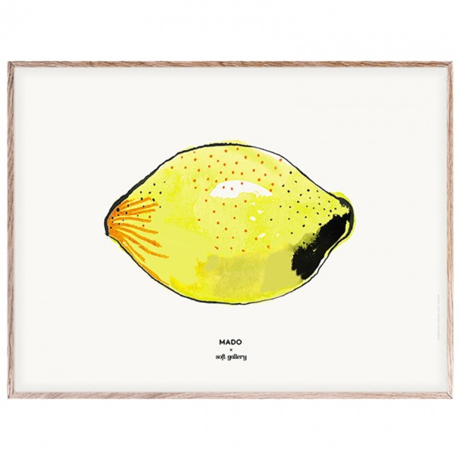 MADO 마도 Lemon poster 40 x 30 cm DOM2114