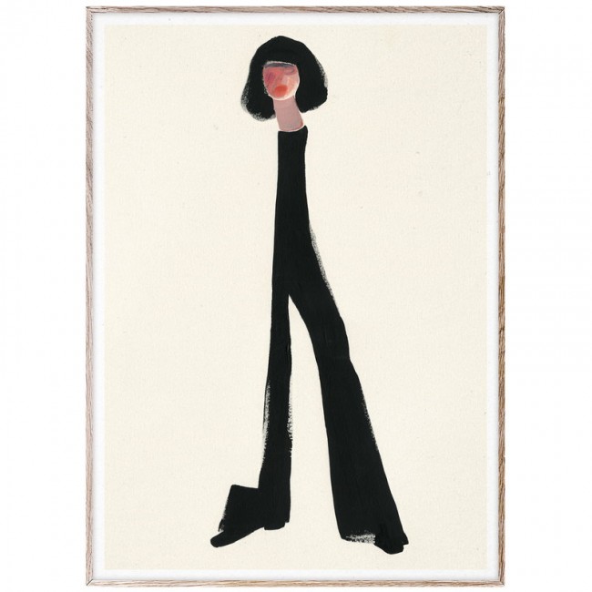PAPER COLLECTIVE 페이퍼콜렉티브 블랙 Pants poster PC12001