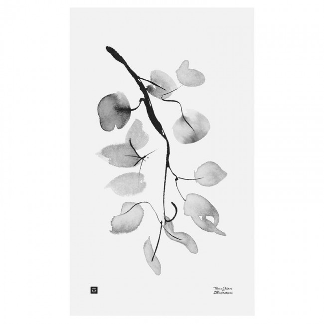 TEEMU JARVI ILLUSTRATIONS TE에뮤 Birch Branch poster 30 x 50 cm TJPoMFG-BT1