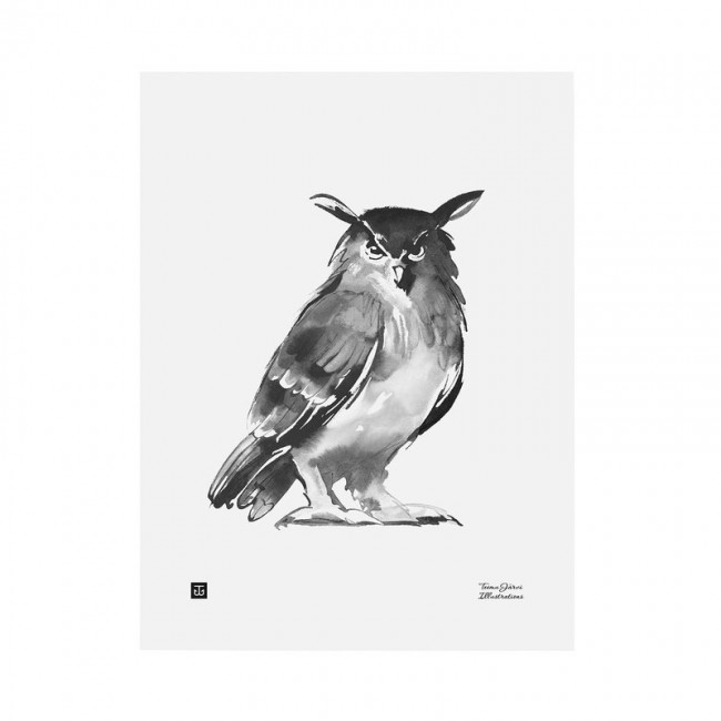 TEEMU JARVI ILLUSTRATIONS TE에뮤 아워 poster 30 x 40 cm TJPoSFG-EO1