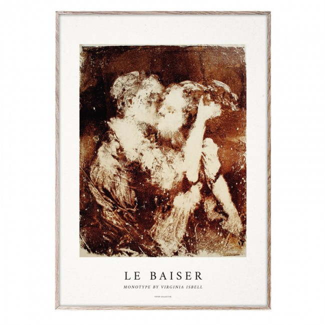 PAPER COLLECTIVE 페이퍼콜렉티브 Le Baiser poster PC15105