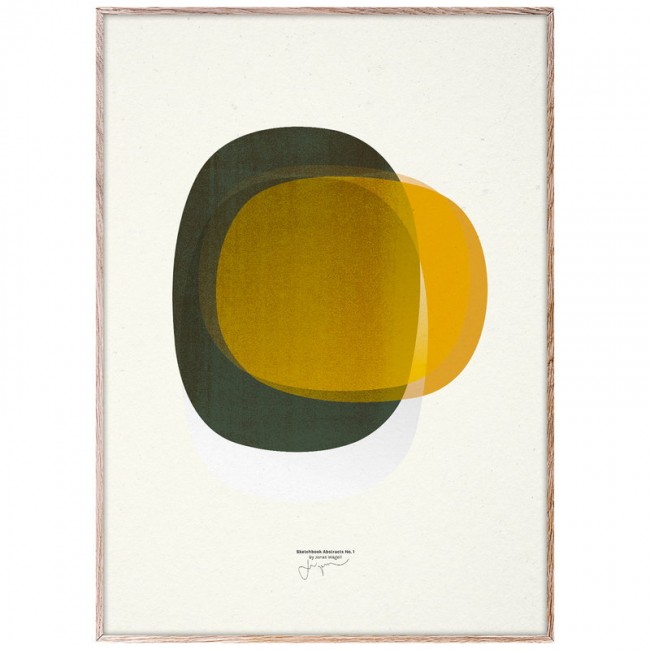 PAPER COLLECTIVE 페이퍼콜렉티브 Sketchbook Abstracts 01 poster PC13009