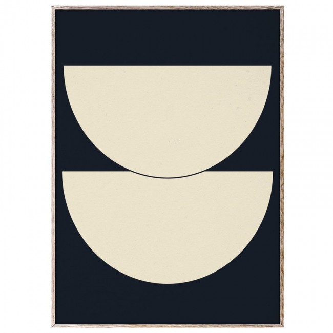 PAPER COLLECTIVE 페이퍼콜렉티브 Half Circles I poster PC14035