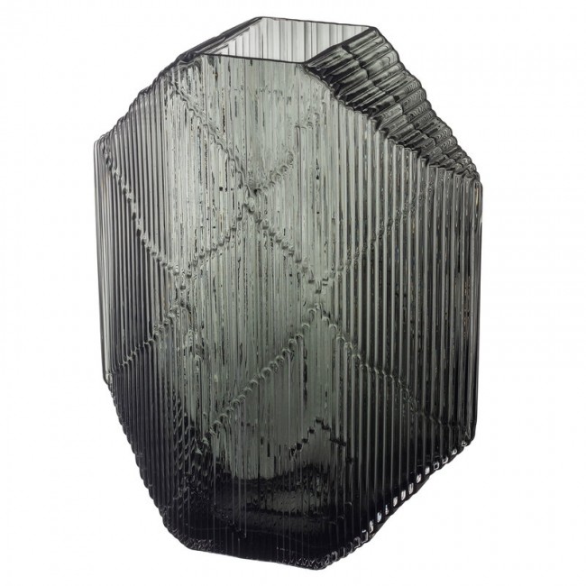 IITTALA 이딸라 Kartta 글라스 sculpture 240 x 335 mm 다크그레이 II1057708