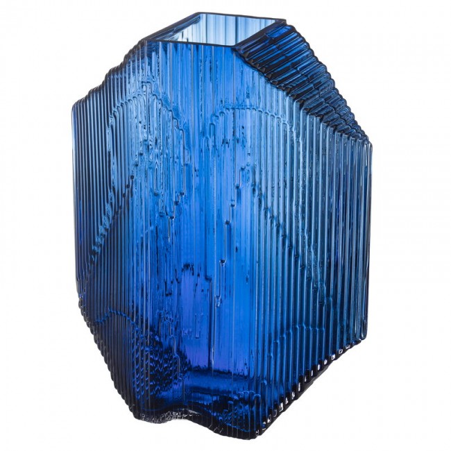 IITTALA 이딸라 Kartta 글라스 sculpture 240 x 335 mm ultramarine II1057707