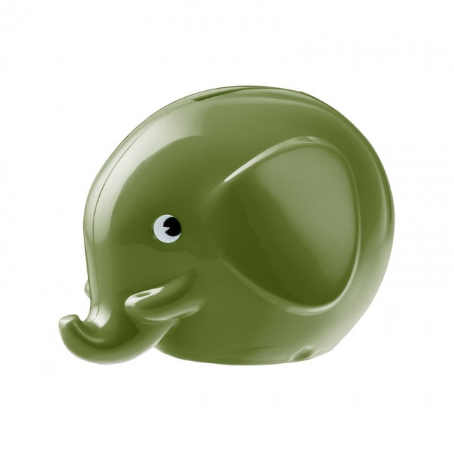 Palaset Medi 코끼리 moneybox 포레스트 그린 MK20377