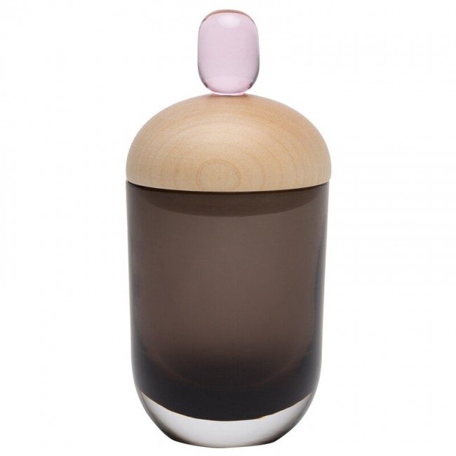 Katriina Nuutinen Lyyli box series 라지 smokey brown - 로즈 KN100225-4