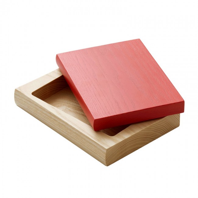 Mattiazzi Cassetta box 네츄럴 ash - red MTZ-7CASSETTA-FR706J0