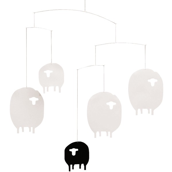 Flensted Mobiles Sheep MoMA mobile FS107