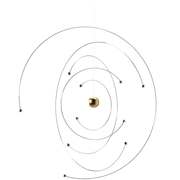 Flensted Mobiles Niels Bohr Atom Model mobile FS441