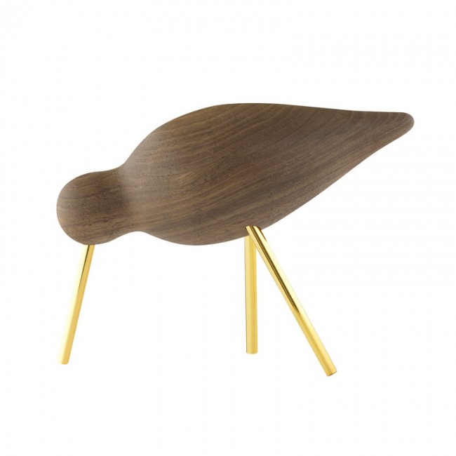 NORMANN COPENHAGEN 노만코펜하겐 Shorebird 미디움 walnut - 브라스 NC100206