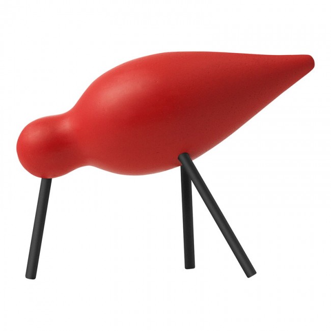 NORMANN COPENHAGEN 노만코펜하겐 Shorebird 미디움 red - 블랙 NC100213