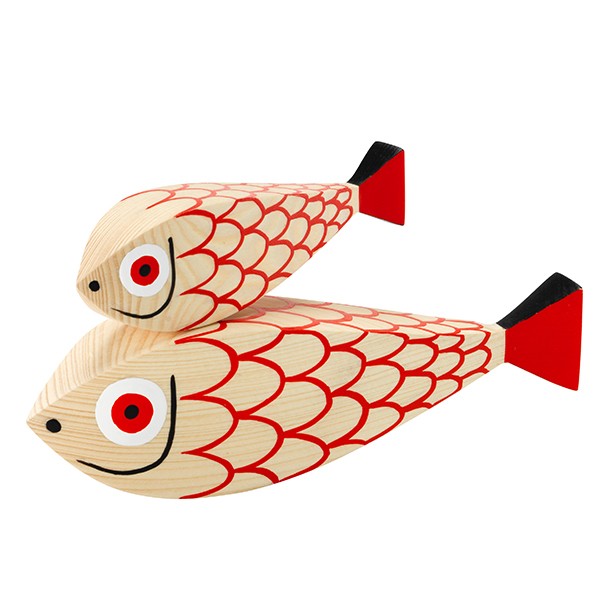 VITRA Wooden dolls Mother Fish & Child Vitra Wooden dolls  Mother Fish & Child 08923