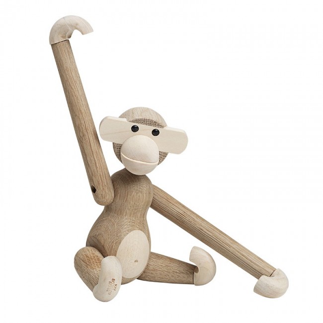KAY BOJESEN 카이보예센 Wooden Monkey small oak - maple RD39256
