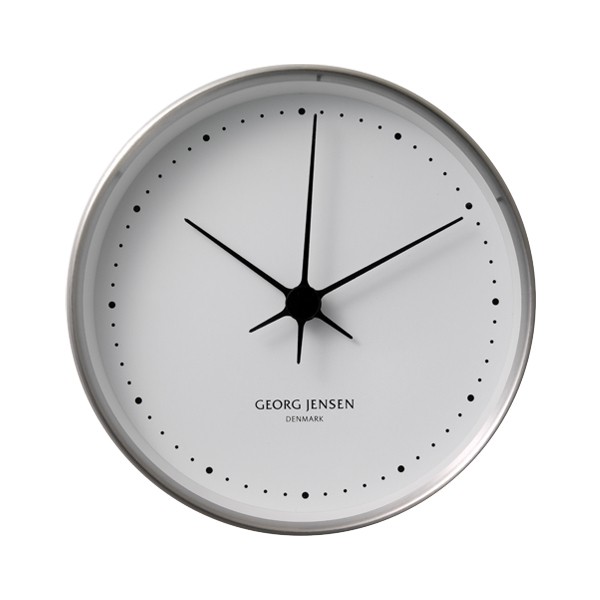 GEORG JENSEN 조지젠슨 Henning Koppel 벽시계 10 cm 스테인리스 스틸 GJ3587584