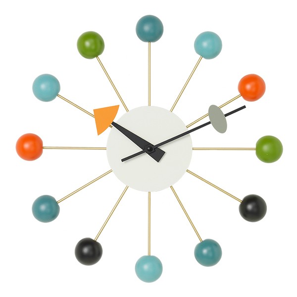 VITRA 볼 클락 multicolour Vitra Ball Clock  multicolour 08826