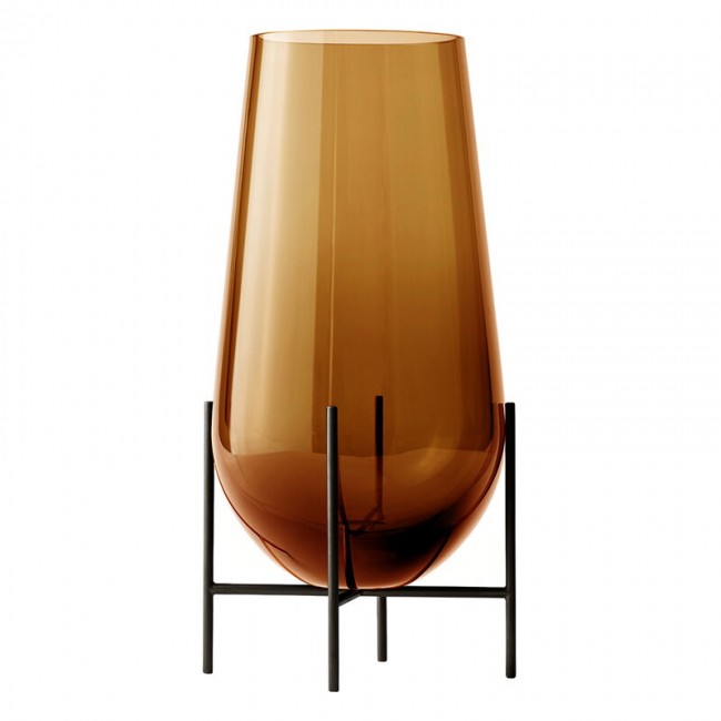 MENU EEchasse 화병 꽃병 라지 amber MENU EEchasse vase  large  amber 08767