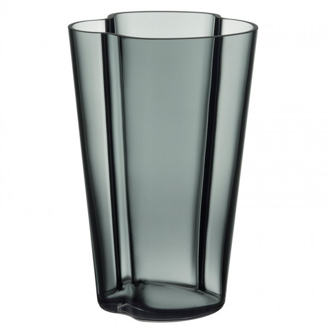 IITTALA 이딸라 Aalto 화병 꽃병 220 mm 다크그레이 II1024740