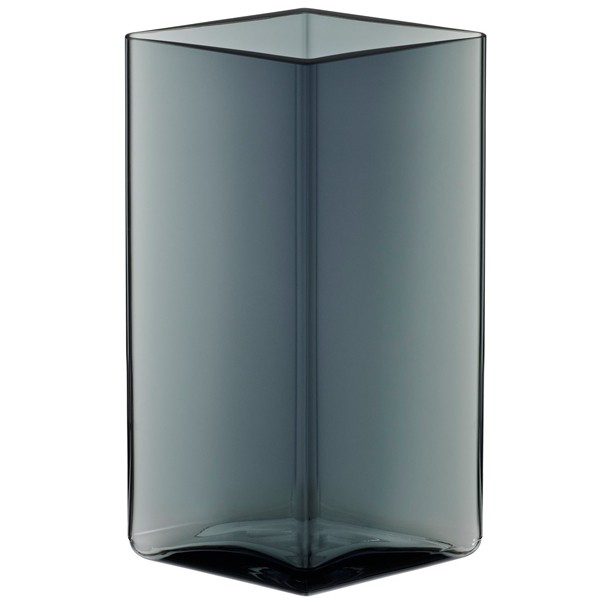 IITTALA 이딸라 Ruutu 화병 꽃병 115 x 180 mm grey II1015592