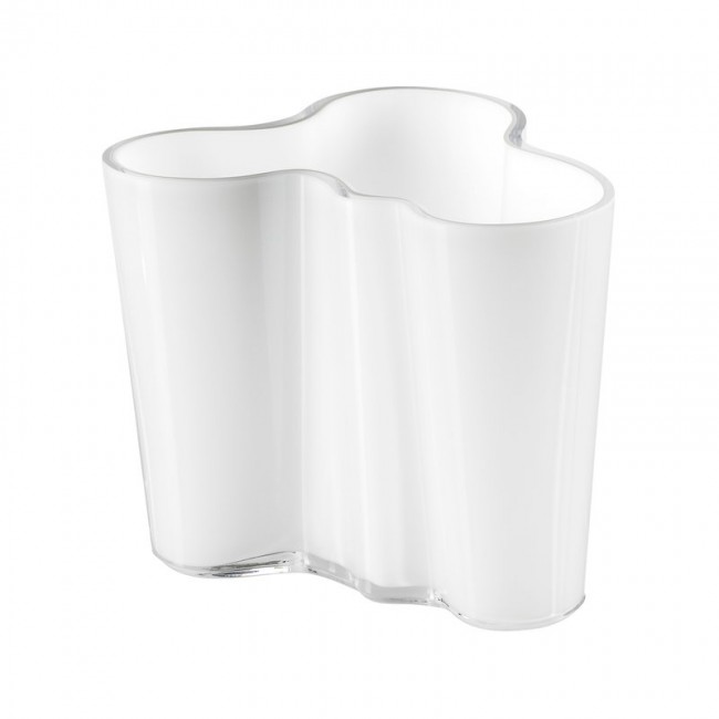 IITTALA 이딸라 Aalto 화병 꽃병 95 mm 화이트 II000440