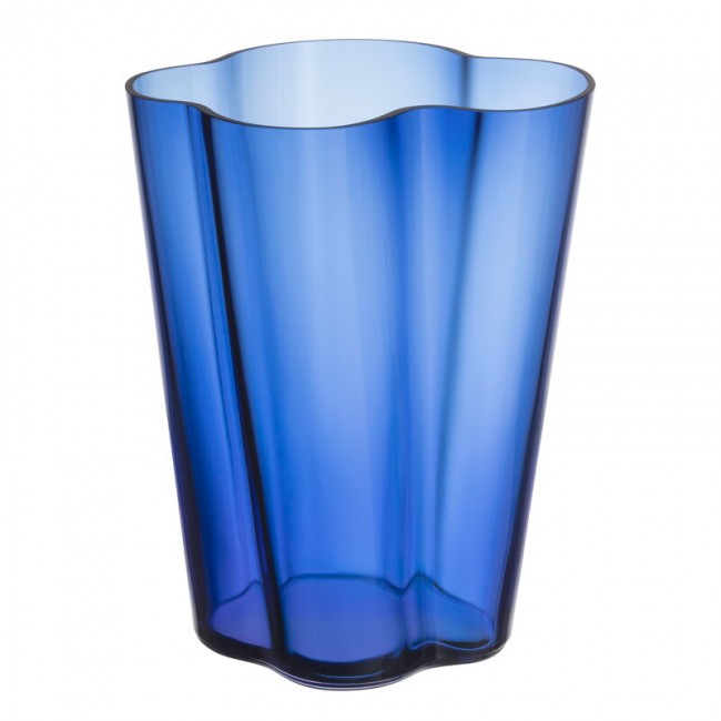 IITTALA 이딸라 Aalto 화병 꽃병 270 mm ultramarine 블루 II1062564
