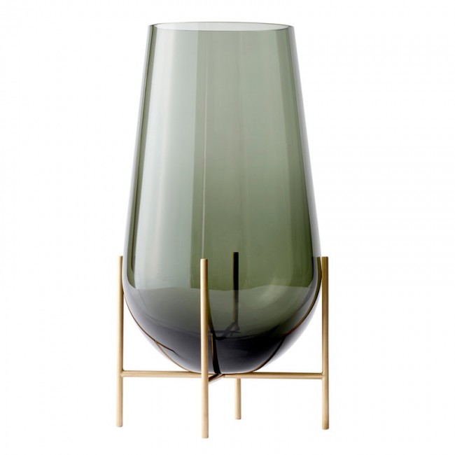 MENU EEchasse 화병 꽃병 미디움 스모크 MENU EEchasse vase  medium  smoke 08629