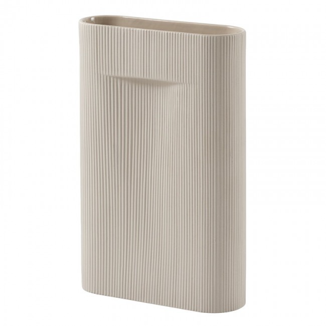 MUUTO 무토 Ridge 화병 꽃병 48 5 cm beige MU14142
