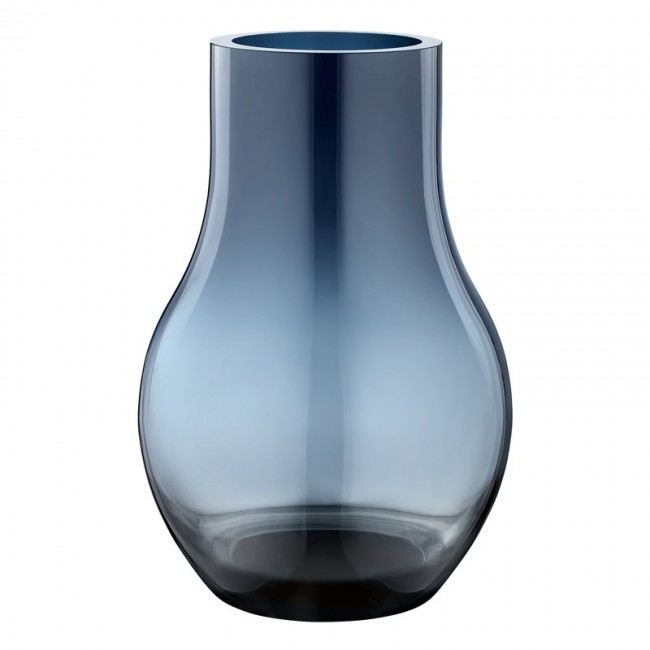 GEORG JENSEN 조지젠슨 Cafu 화병 꽃병 M 블루 글라스 GJ3586354