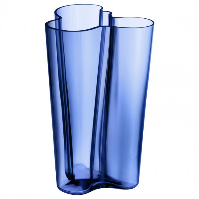 IITTALA 이딸라 Aalto 화병 꽃병 251 mm ultramarine 블루 II1062563