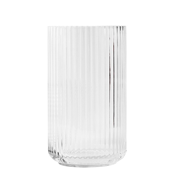 LYNGBY PORCELAIN 링비포슬린 글라스 화병 꽃병 31 cm clear LB201093