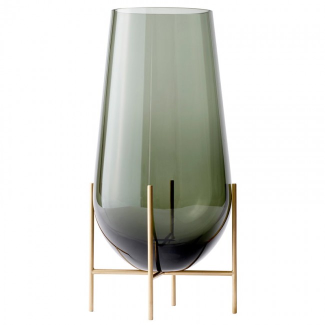 MENU EEchasse 화병 꽃병 라지 스모크 MENU EEchasse vase  large  smoke 08591