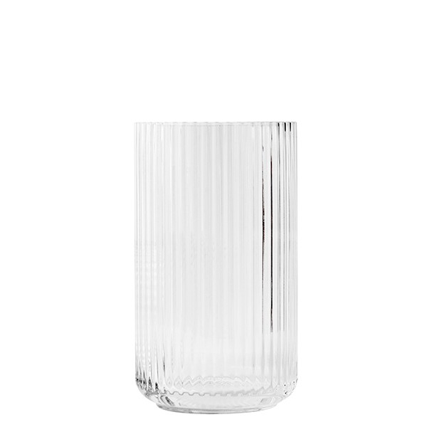 LYNGBY PORCELAIN 링비포슬린 글라스 화병 꽃병 25 cm clear LB201091