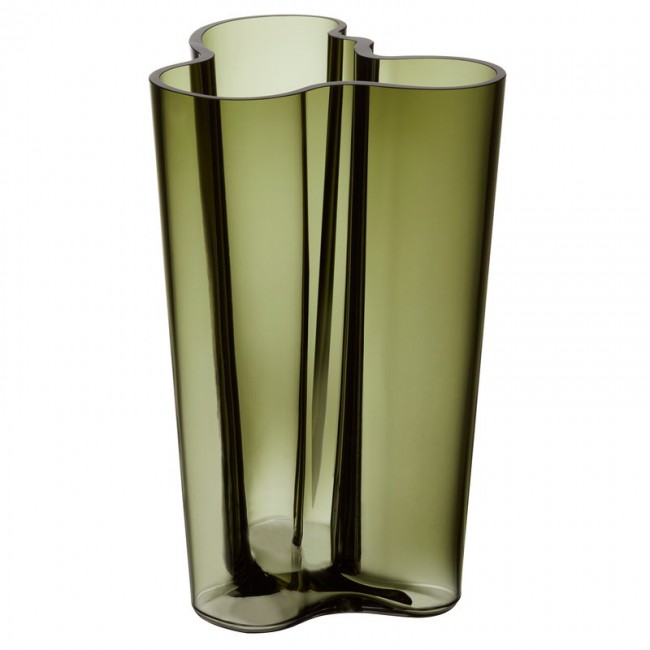 IITTALA 이딸라 Aalto 화병 꽃병 251 mm moss 그린 II1025668
