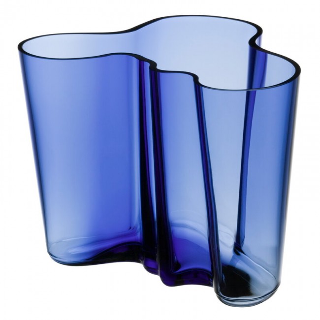 IITTALA 이딸라 Aalto 화병 꽃병 160 mm ultramarine 블루 II1062561