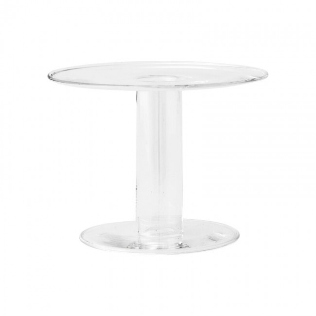 MENU Abacus 캔들홀더 8 5 cm clear 글라스 MENU Abacus candle holder  8 5 cm  clear glass 08530